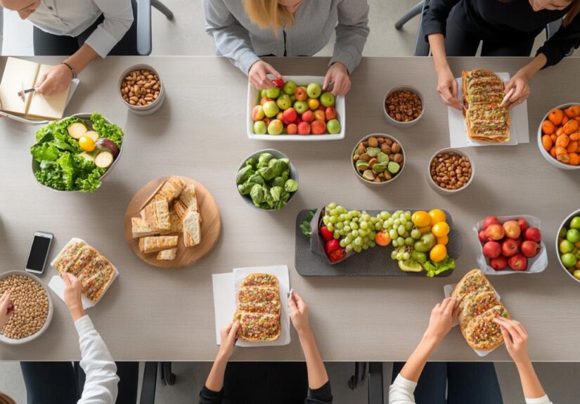 Les meilleures plats sanckings pour un déjeuner rapide au travail
